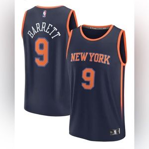 Youth RJ Barrett New York Knicks Statement Fast Break Jersey (Fanatics)